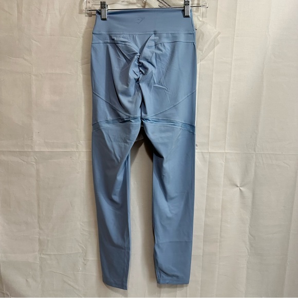 Gymshark Womens Whitney Simmons with Mesh Stripes Activewear Workout Leggings S - Picture 2 of 7